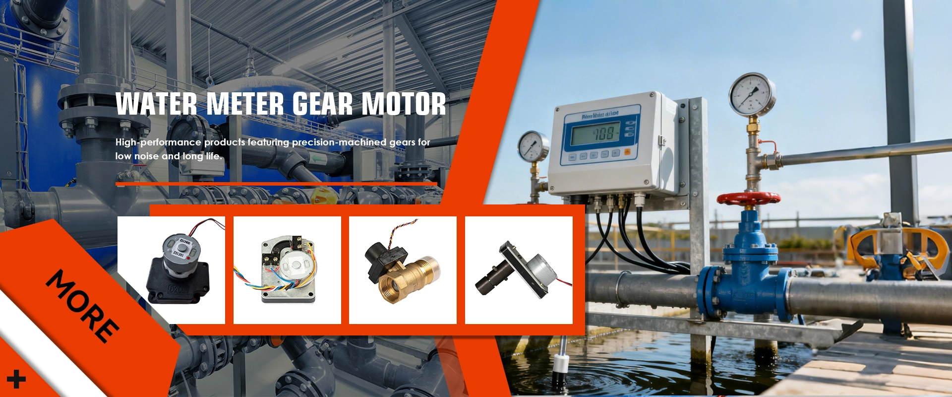 China Water Meter Gear Motor ໂຮງງານຜະລິດ